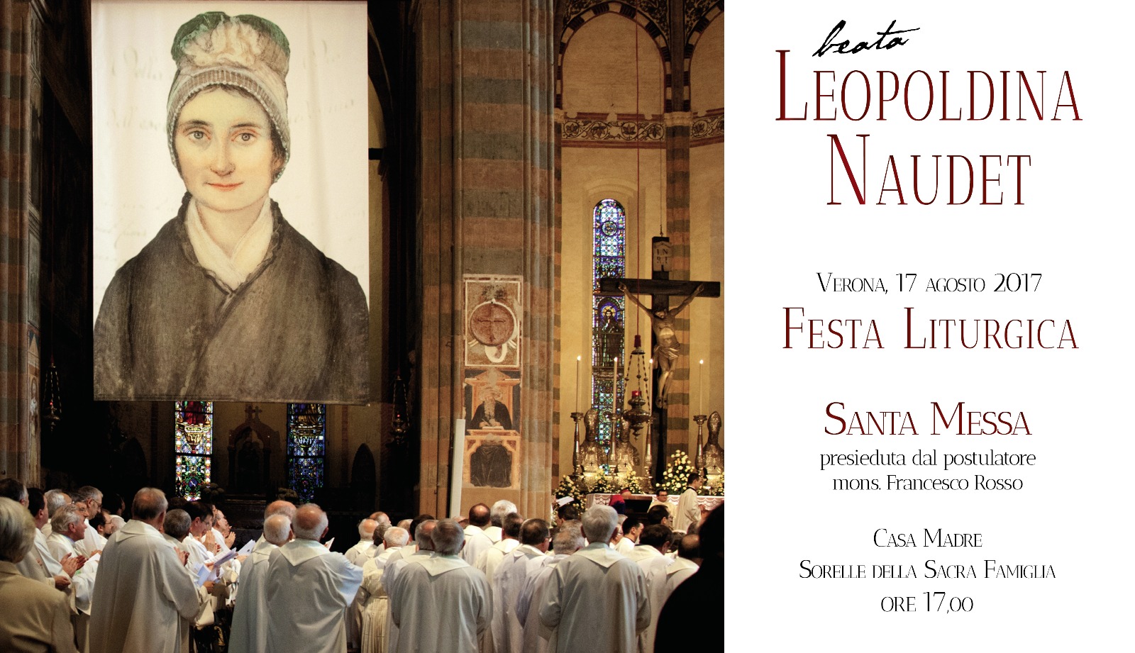 17 agosto - celebrazione Leopoldina Naudet